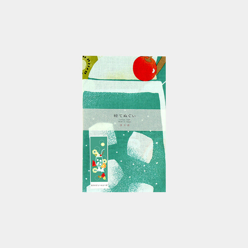 [TOWELS] TENUGUI REFRESHING CREAM SODA | YOKOHAMA DYEING | HAMAMONYO