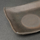 [DISH] STONEWARE RECTANGULAR PLATE | SETO WARE | SEKKI SHINGO TAKEUCHI