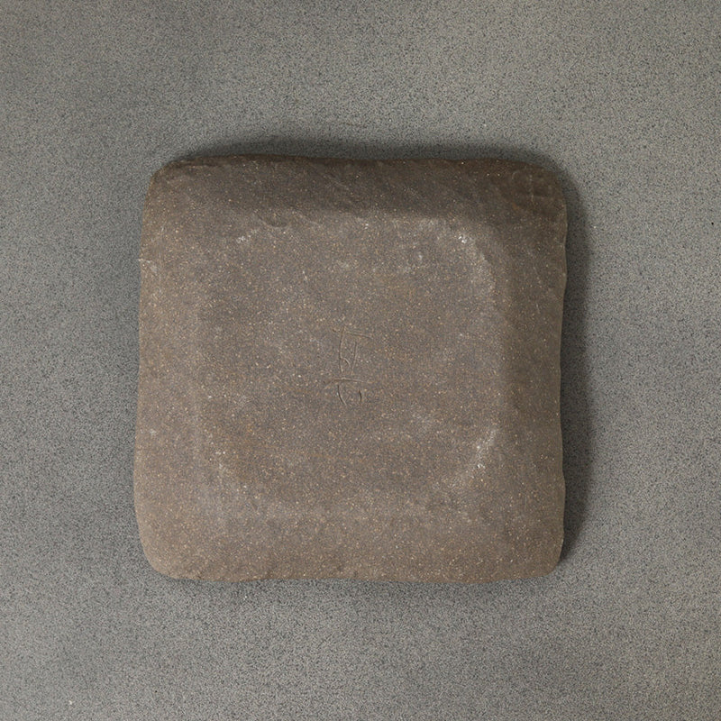 [PLATE] STONEWARE SQUARE PLATE | SETO WARE | SEKKI SHINGO TAKEUCHI