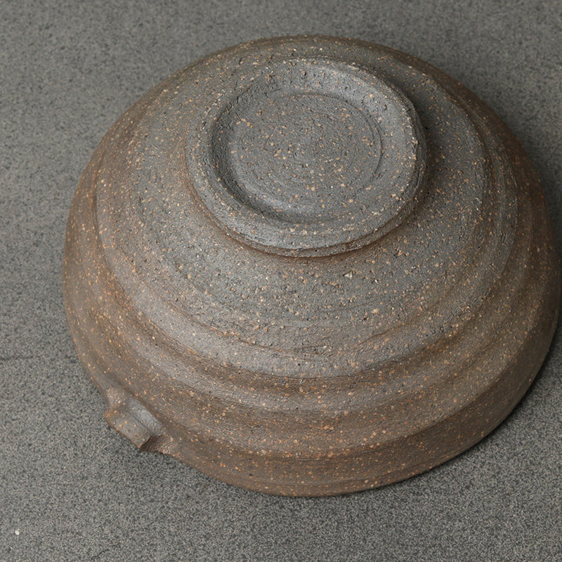 [SAKE BOTTLE] STONEWARE SAKE BOTTLE BOWL | SETO WARE | SEKKI SHINGO TAKEUCHI