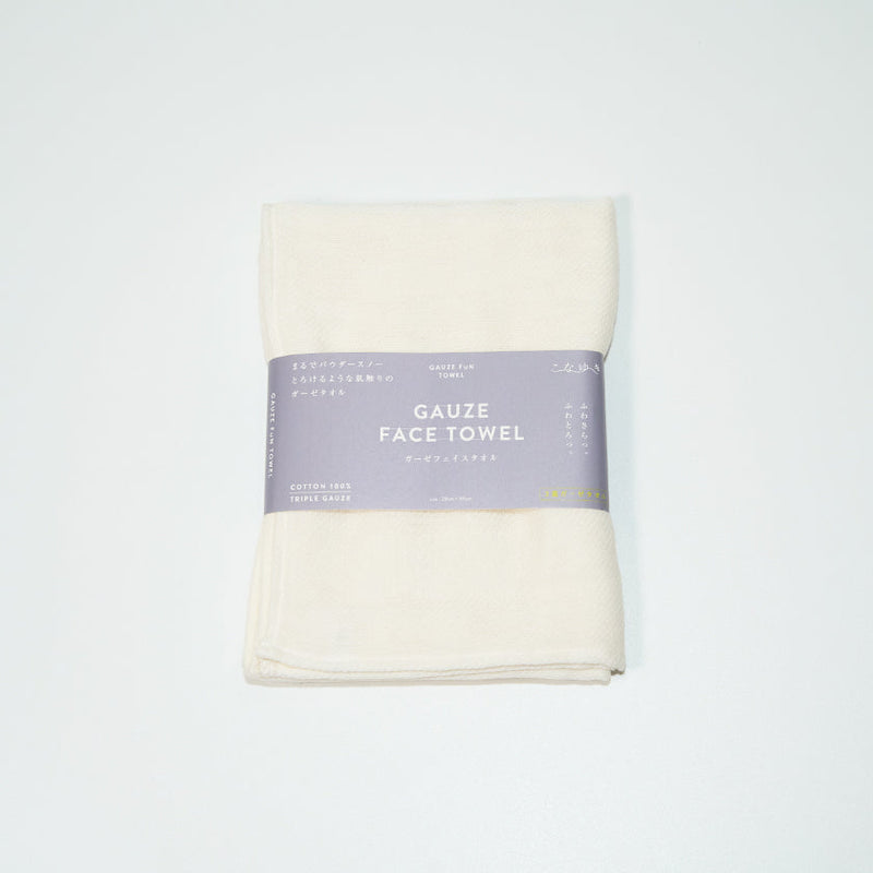 [FACE TOWEL] KONAYUKI TRIPLE GAUZE | BANSHU-ORI | CLOCOMI