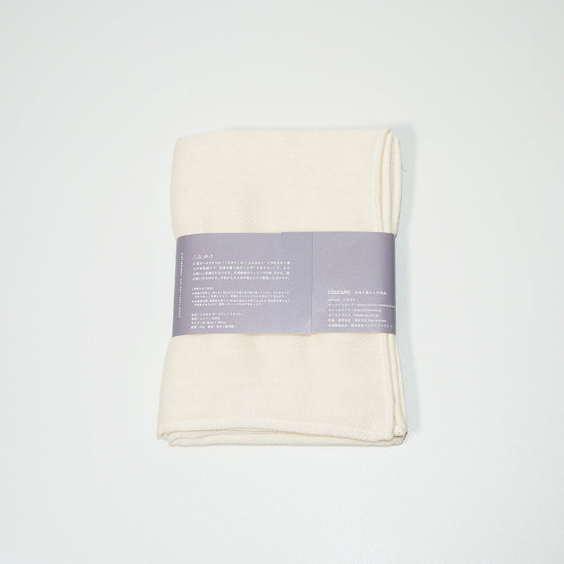 [FACE TOWEL] KONAYUKI TRIPLE GAUZE | BANSHU-ORI | CLOCOMI