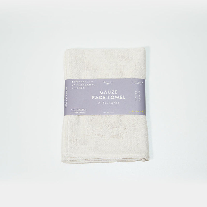 [FACE TOWEL] KONAYUKI TRIPLE GAUZE | BANSHU-ORI | CLOCOMI