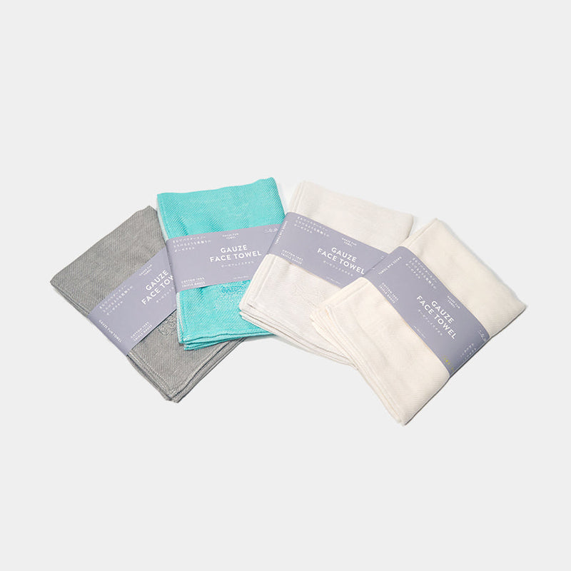 [FACE TOWEL] KONAYUKI TRIPLE GAUZE | BANSHU-ORI | CLOCOMI