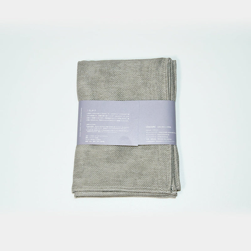 [FACE TOWEL] KONAYUKI TRIPLE GAUZE | BANSHU-ORI | CLOCOMI