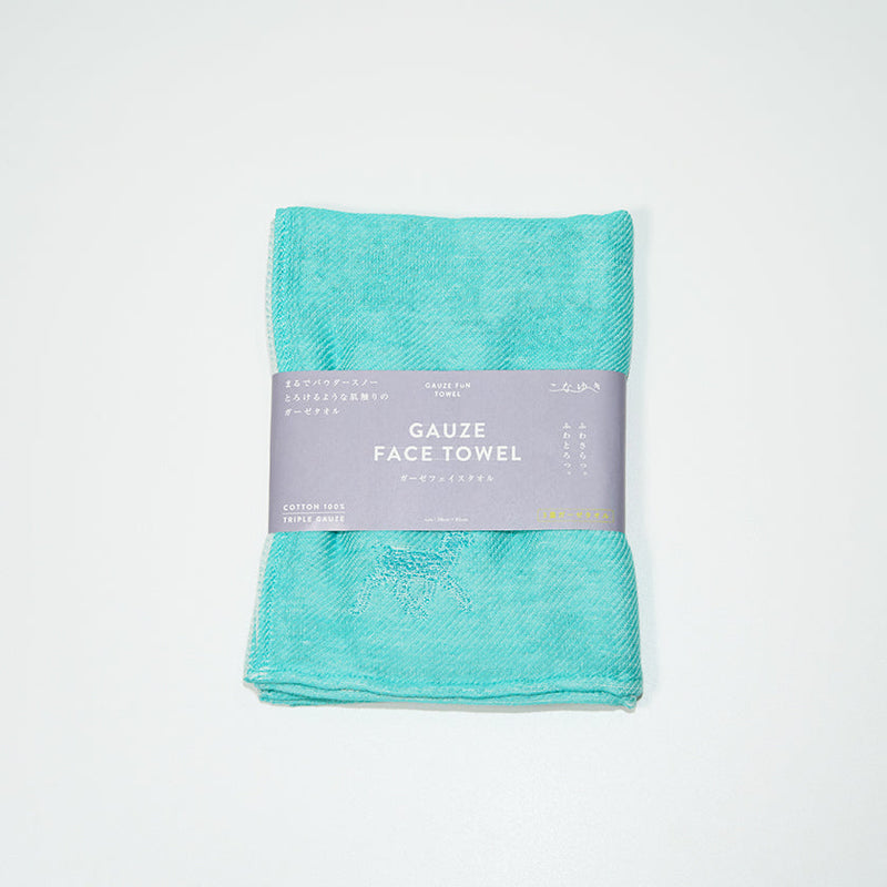 [FACE TOWEL] KONAYUKI TRIPLE GAUZE | BANSHU-ORI | CLOCOMI