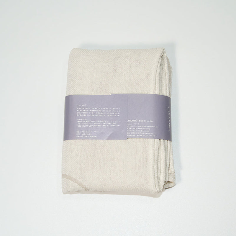 [BATH TOWEL] KONAYUKI TRIPLE GAUZE | BANSHU-ORI | CLOCOMI