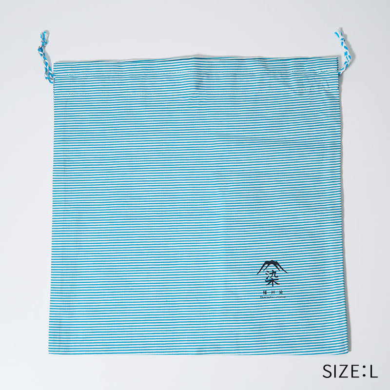 [SCARF] BANSHU-ORI COTTON WOOL STOLE (NAVY) | BANSHU-ORI | FUJI GAUZE