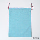 [SCARF] BANSHU-ORI COTTON WOOL STOLE (RED) | BANSHU-ORI | FUJI GAUZE