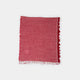 [Scarf] Banshu-Ori Cotton Wool ขโมย (สีแดง) | Banshu-Ori | ฟูจิกอซ