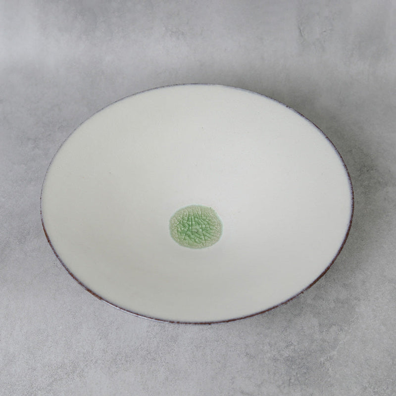 [LARGE BOWL] GLASS GLAZE | TANBA WARE | SHINSUIGAMA