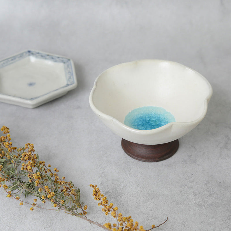 [SMALL BOWL] GLASS GLAZE | TANBA WARE | SHINSUIGAMA