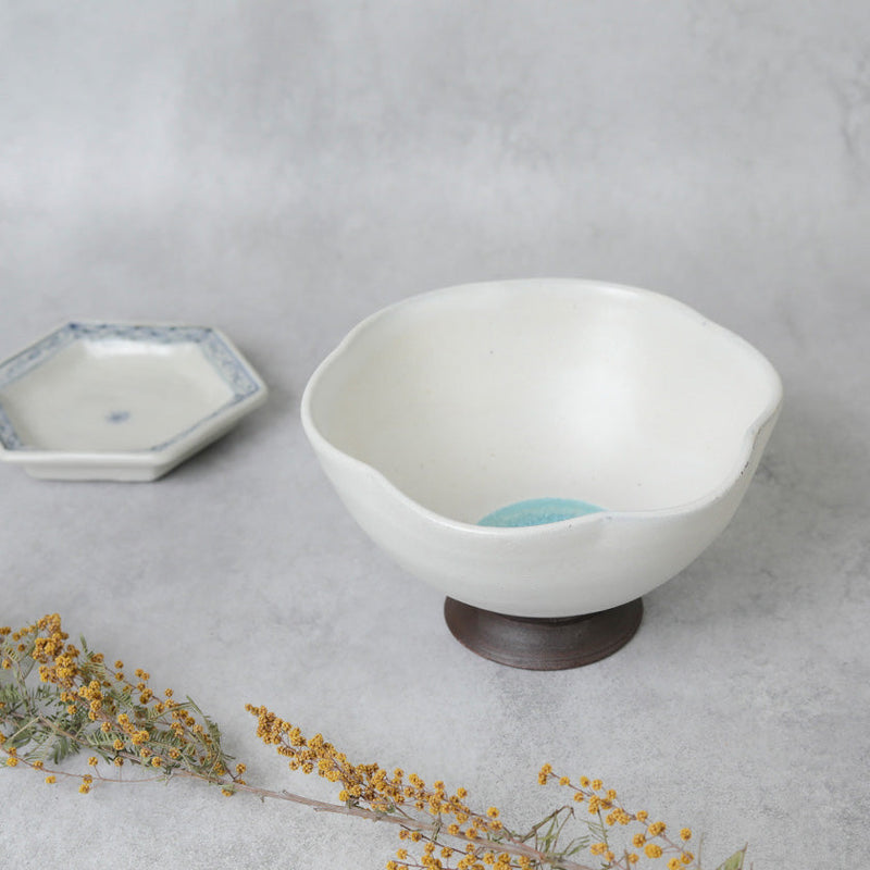 [SMALL BOWL] GLASS GLAZE | TANBA WARE | SHINSUIGAMA