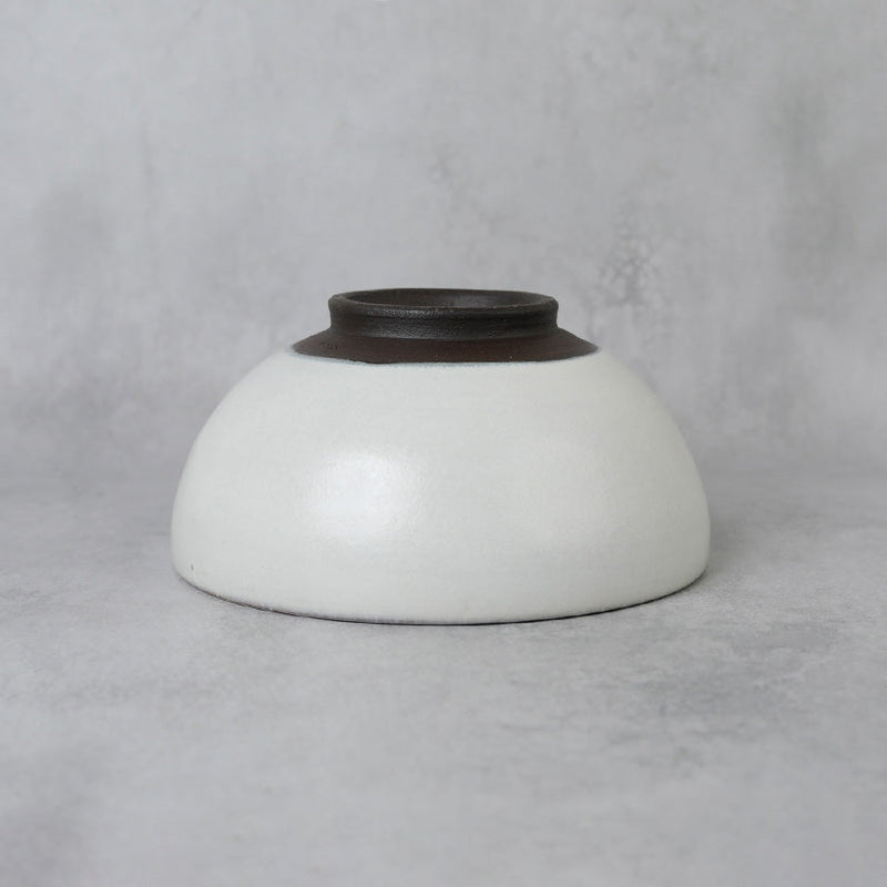 [LARGE BOWL] GLASS GLAZE RICE BOWL | TANBA WARE | SHINSUIGAMA