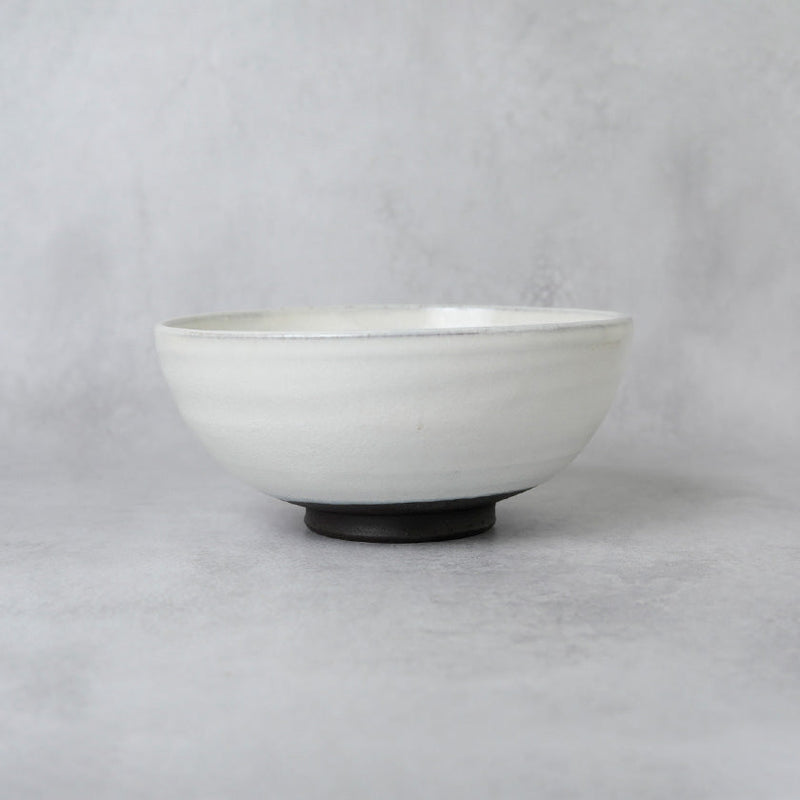 [LARGE BOWL] GLASS GLAZE RICE BOWL | TANBA WARE | SHINSUIGAMA