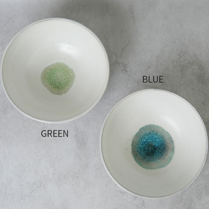 [LARGE BOWL] GLASS GLAZE RICE BOWL | TANBA WARE | SHINSUIGAMA