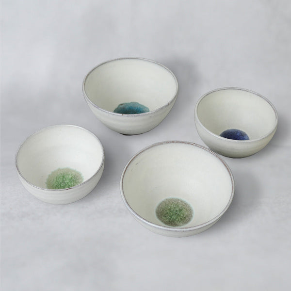 [BOWL] GLASS GLAZE RICE BOWL | TANBA WARE | SHINSUIGAMA