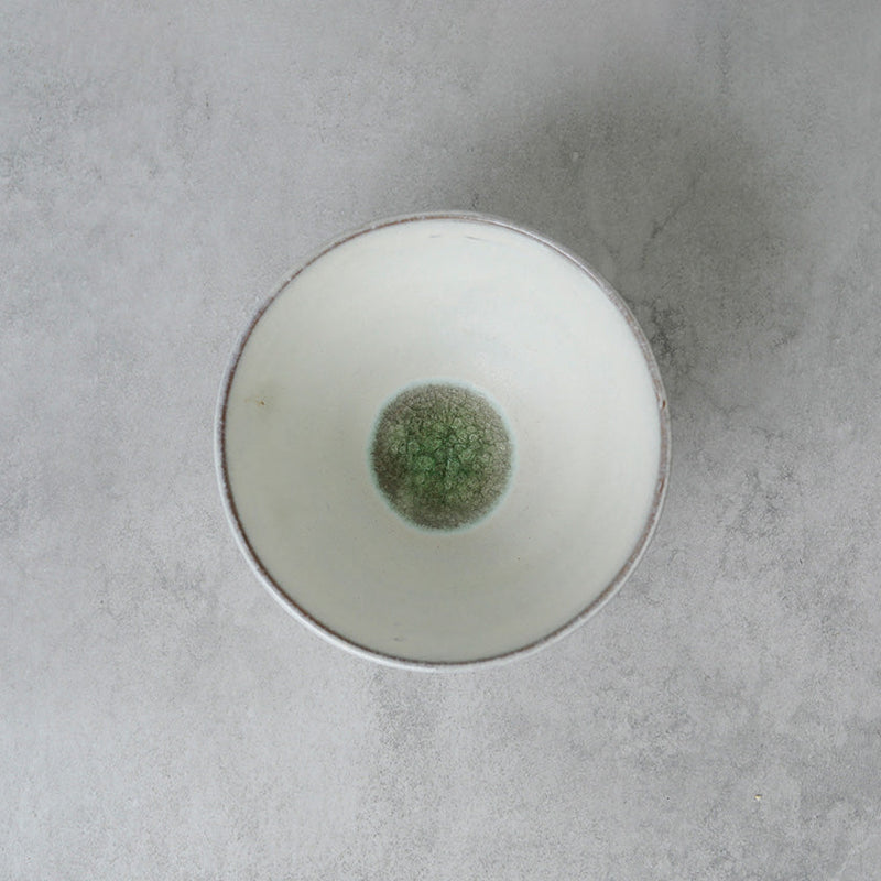 [BOWL] GLASS GLAZE RICE BOWL | TANBA WARE | SHINSUIGAMA