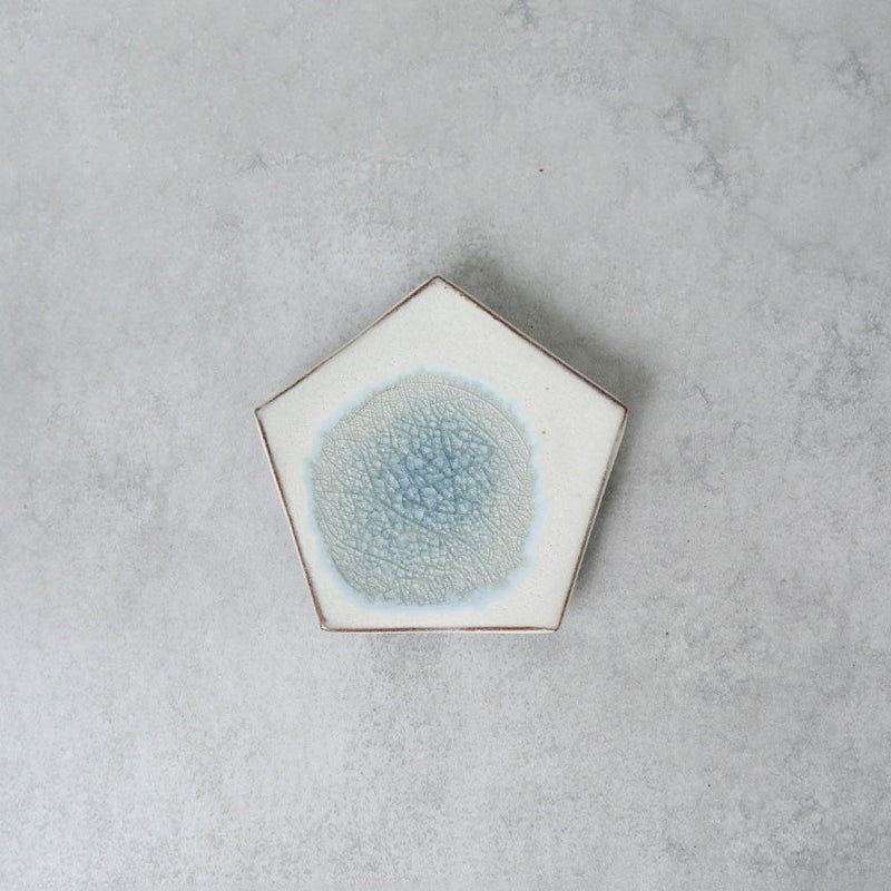 [SMALL DISH (PLATE)] GLASS GLAZE MAME PLATE | TANBA WARE | SHINSUIGAMA