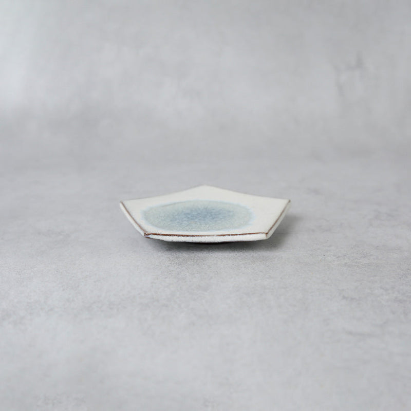 [SMALL DISH (PLATE)] GLASS GLAZE MAME PLATE | TANBA WARE | SHINSUIGAMA