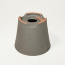 [FLOWERPOT] BLACK MAKEUP | TAMBA TACHIKUI YAKI (POTTERY) | ICHINO DENICHIGAMA