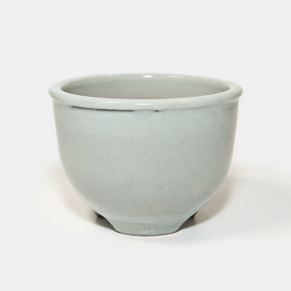 [FLOWERPOT] WHITE | TAMBA TACHIKUI YAKI (POTTERY) | ICHINO DENICHIGAMA