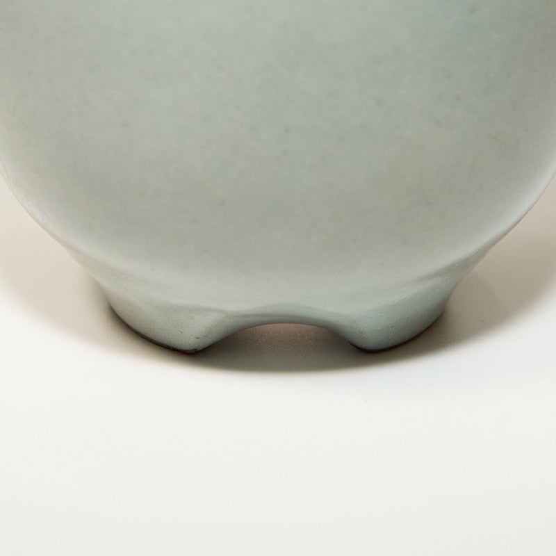 [FLOWERPOT] WHITE | TAMBA TACHIKUI YAKI (POTTERY) | ICHINO DENICHIGAMA