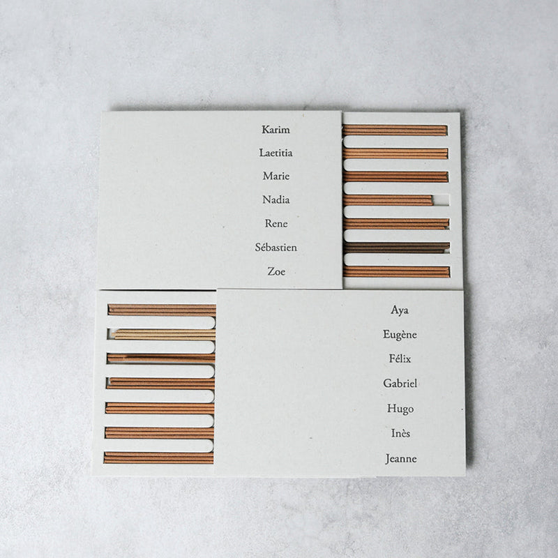 [INCENSE] 14 KINDS (CONTAINS 3) / WITH INCENSE HOLDER Le Mariage coffret | SENKO| AWAJI ENCENS