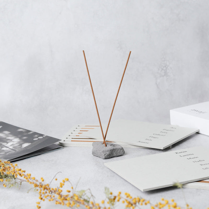 [INCENSE] 14 KINDS (CONTAINS 3) / WITH INCENSE HOLDER Le Mariage coffret | SENKO| AWAJI ENCENS