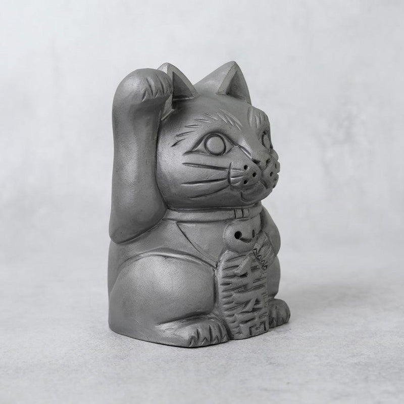 [BECKONING (LUCKY) CAT] MANEKI NEKO (GARGOYLE) OF KAWARA | AWAJI ONIGAWARA | GAROU