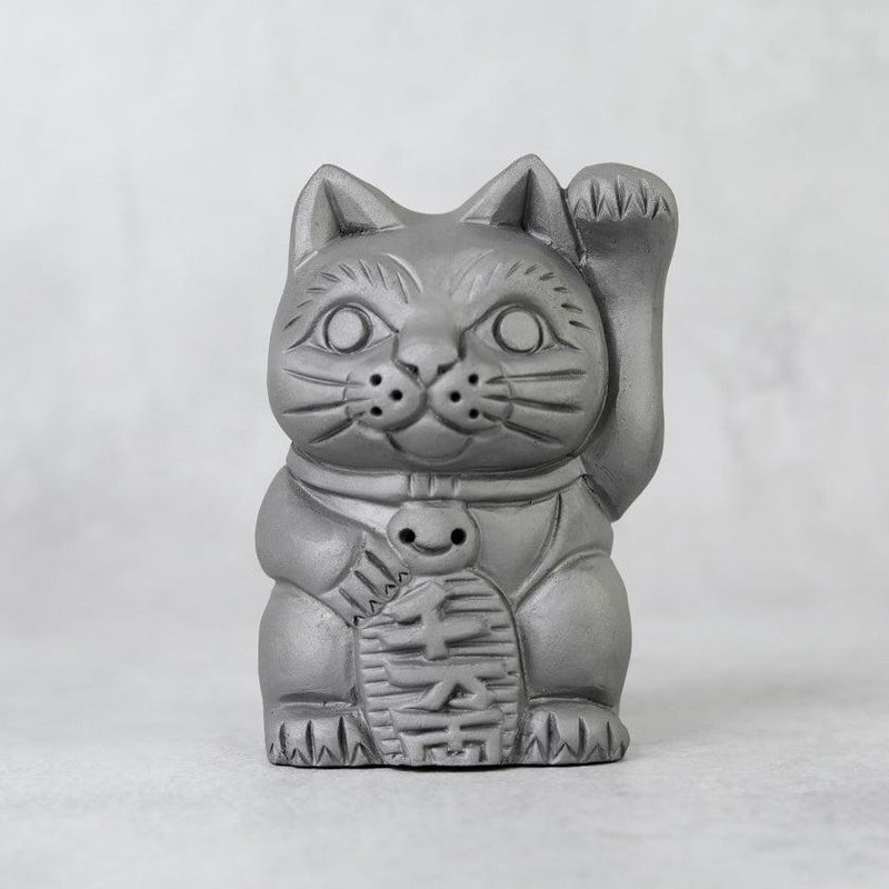 [BECKONING (LUCKY) CAT] MANEKI NEKO (GARGOYLE) OF KAWARA | AWAJI ONIGAWARA | GAROU