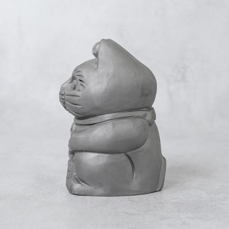 [BECKONING (LUCKY) CAT] MANEKI NEKO (GARGOYLE) OF KAWARA | AWAJI ONIGAWARA | GAROU