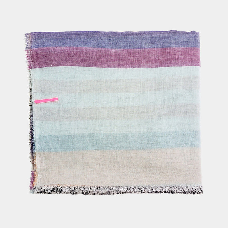 [SCARF] ULTRAFINE COTTON BANSHU-ORI STALL (SAXONY) L | BANSHU-ORI | POLS