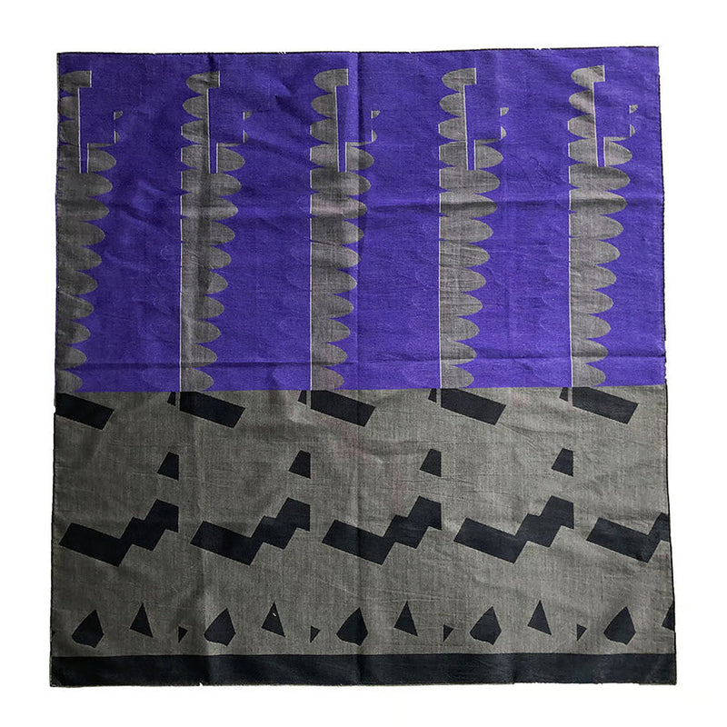 [SCARF] BANSHU-ORI JACQUARD CUPRO  SCARF (GRAY) | BANSHU-ORI | POLS