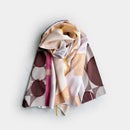 [SCARF] -Oriki-  LONG CUPRO STALL (PINK) | BANSHU-ORI | POLS