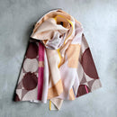 [SCARF] -Oriki-  LONG CUPRO STALL (PINK) | BANSHU-ORI | POLS