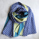 [Scarf] Banshu-Ori Jacquard Long Cupro Stall (สีม่วง) | Banshu-Ori | Pols