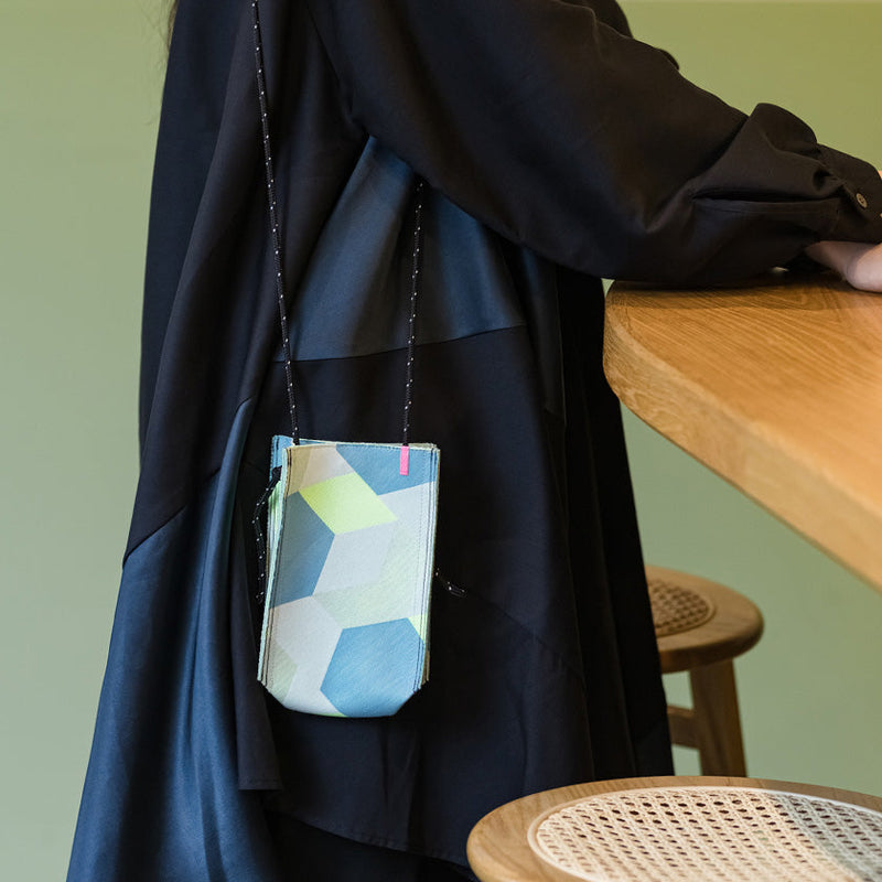 [BAG] -MACHIKO- SMARTPHONE SHOULDER | BANSHU-ORI | POLS