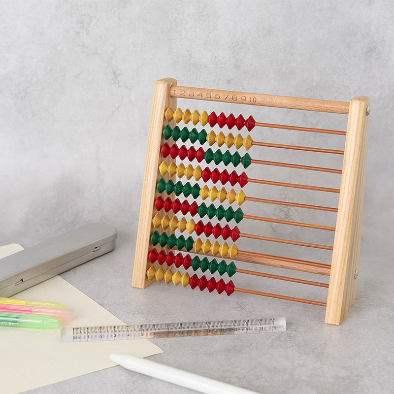 [ABACUS] 100 BEADS COLOUR ABACUS | BANSHU SOROBAN | BANSHU SOROBAN CRAFT COOPERATIVE