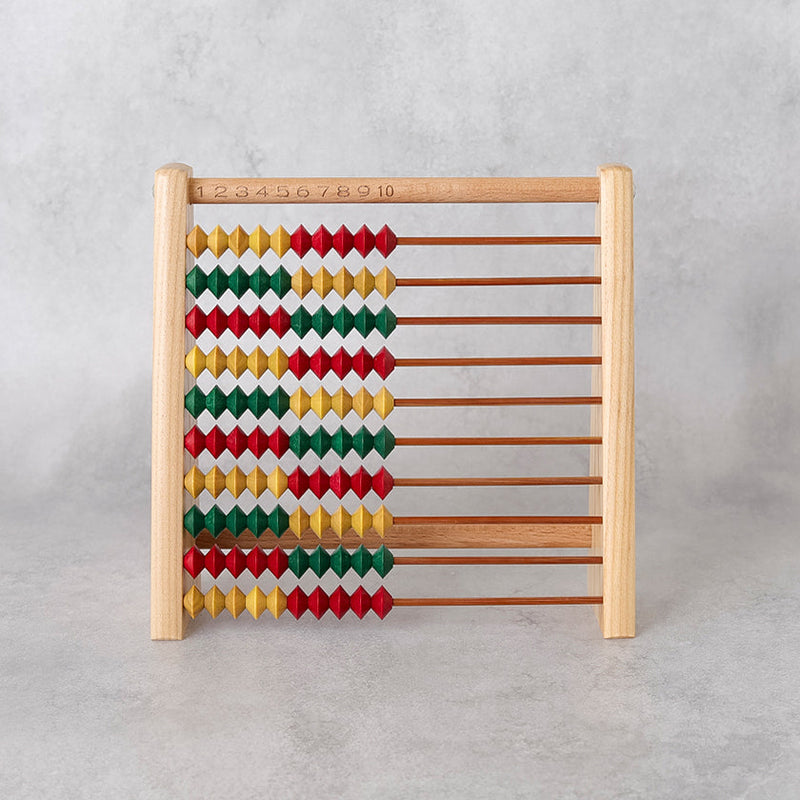 [ABACUS] 100 BEADS COLOUR ABACUS | BANSHU SOROBAN | BANSHU SOROBAN CRAFT COOPERATIVE