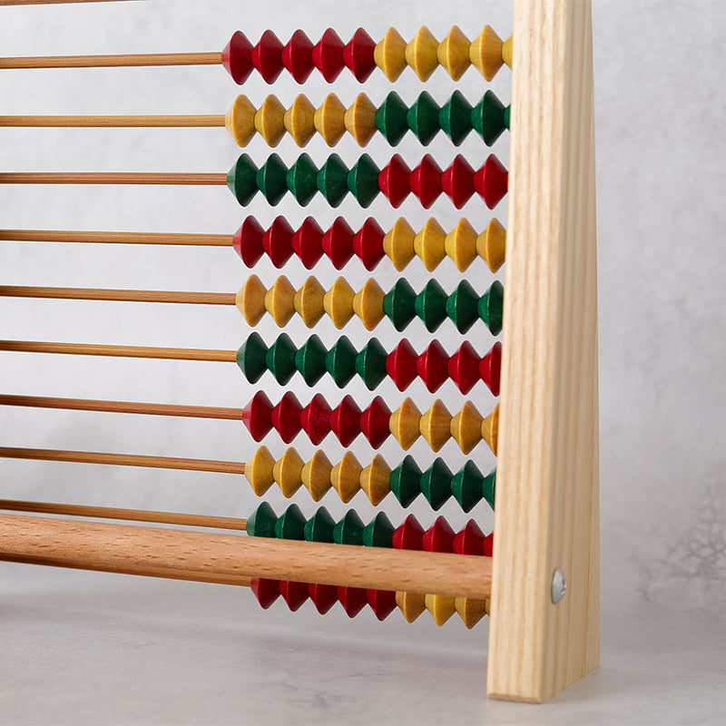 [ABACUS] 100 BEADS COLOUR ABACUS | BANSHU SOROBAN | BANSHU SOROBAN CRAFT COOPERATIVE