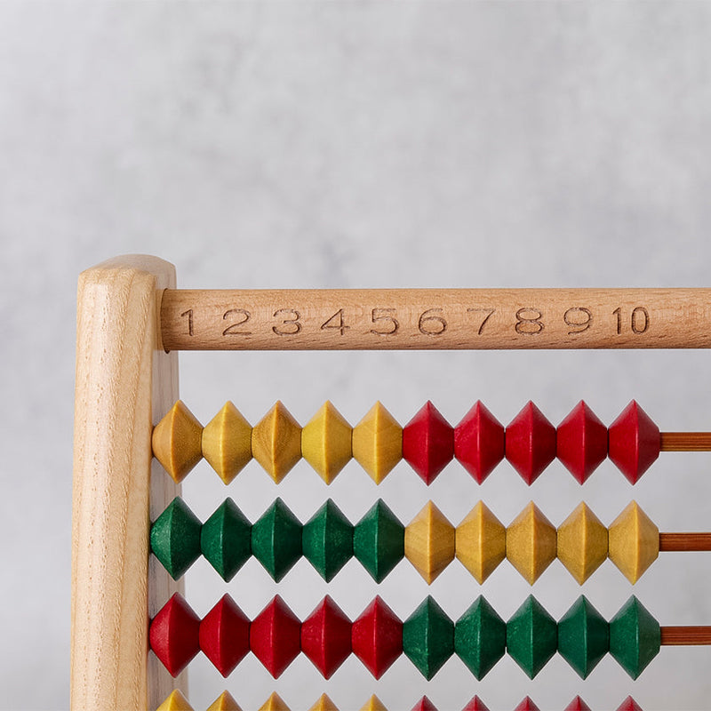 [ABACUS] 100 BEADS COLOUR ABACUS | BANSHU SOROBAN | BANSHU SOROBAN CRAFT COOPERATIVE