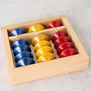 Abacus base plate: the inside has been changed to natural wood, and the outside to white.