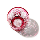 [EDO KIRIKO] KIKUTSUNAGI AND KAGOME OLD-FASHIONED GLASS | TABLEAU