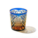 [EDO KIRIKO] KIKUTSUNAGI AND KAGOME OLD-FASHIONED GLASS | TABLEAU