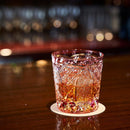 [EDO KIRIKO] KIKUTSUNAGI AND KAGOME OLD-FASHIONED GLASS | TABLEAU