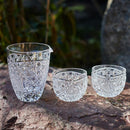 [EDO KIRIKO] KIKUTSUNAGI AND KAGOME SAKE CUP | TABLEAU