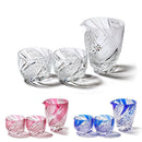 [EDO KIRIKO] METEOR THREE-PIECE SET FOR SAKE | TABLEAU