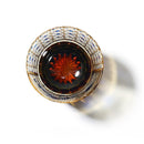 [EDO KIRIKO] "GAIFUKAISEI" "KANAGAWAOKINAMIURA" AND KIKUKAGOME OLD-FASHIONED GLASS | TABLEAU