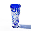 [EDO KIRIKO] "GAIFUKAISEI" "KANAGAWAOKINAMIURA" AND FUKUBISHI VASE | TABLEAU